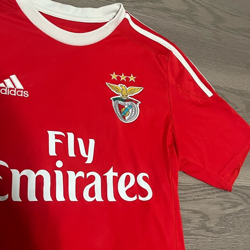 Red adidas benifca jersey - Picture 2 of 5